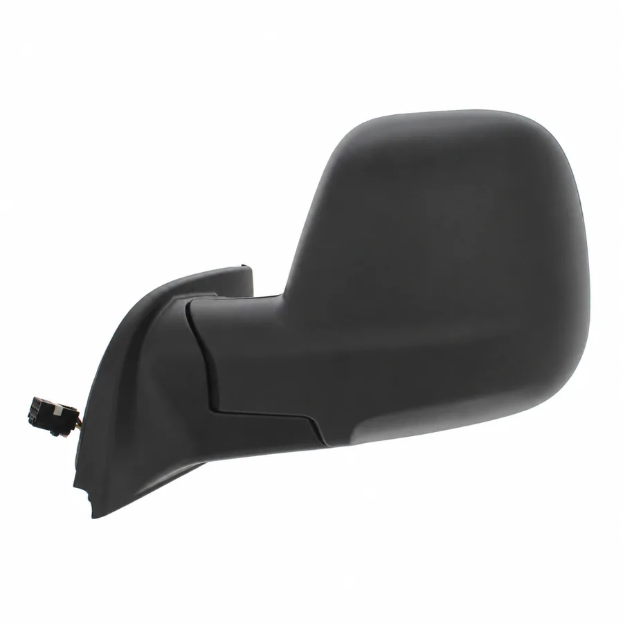 Peugeot e-Partner Left Heated Electric Complete Mirror Unit, Black - Textured (2021 onwards)