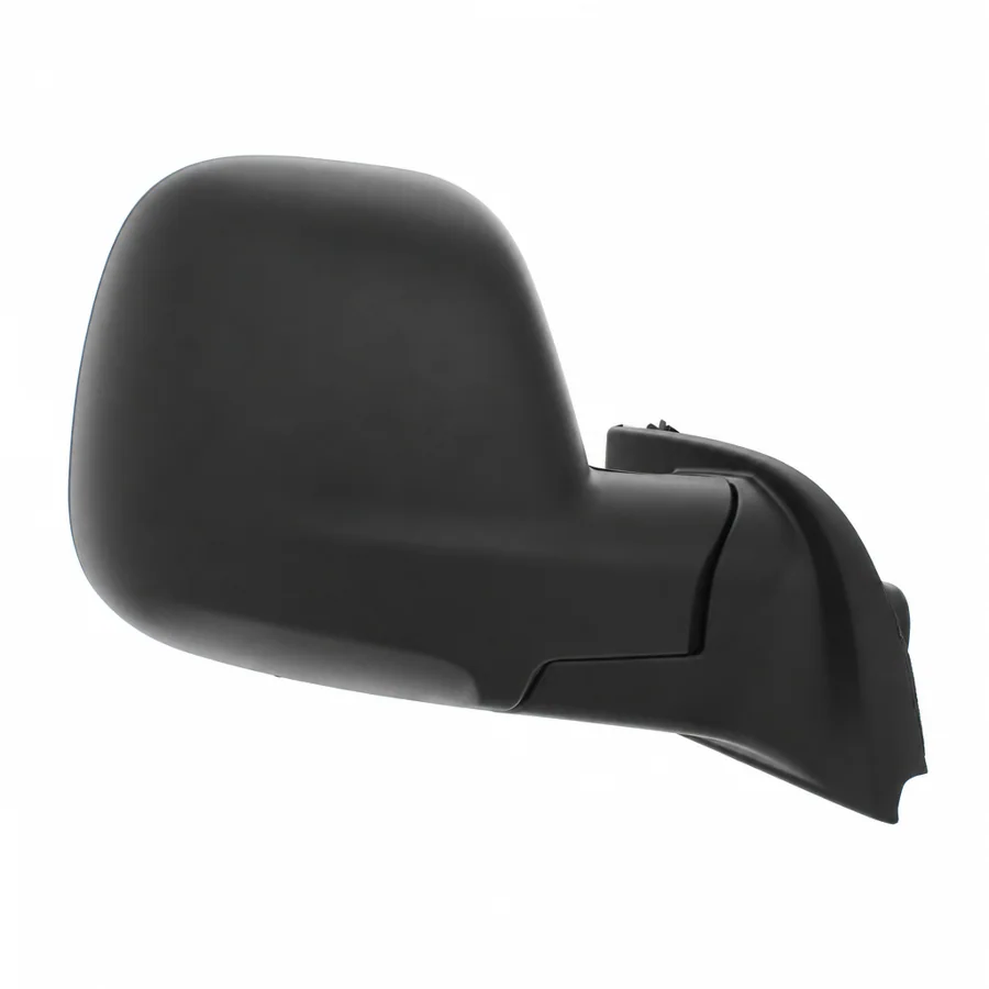 Peugeot e-Rifter Right Heated Electric Complete Mirror Unit, Black - Textured (2021 onwards)