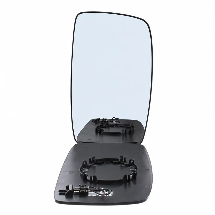 Peugeot Expert Right Heated Convex Clip-on Mirror Glass (2007–2017) — To Suit Single Glass Mirror