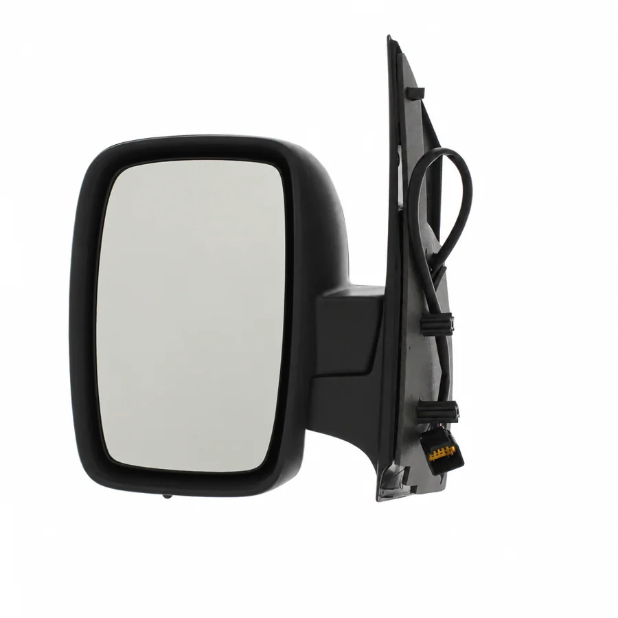 Peugeot Expert Left Heated Electric Complete Mirror Unit, Black (2007–2017) — Single Glass — photograph 3