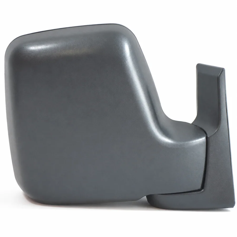Peugeot Expert Right Complete Mirror Unit, Black (1996–2007) — Adjustment: Manual