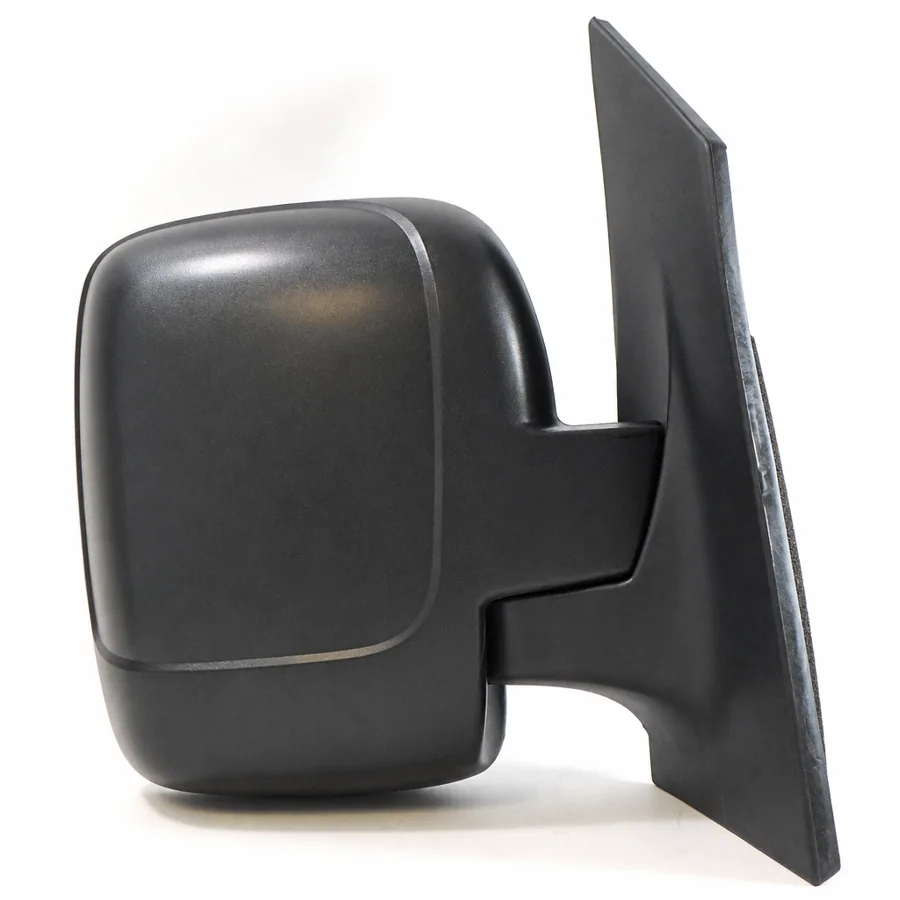 Peugeot Expert Right Complete Mirror Unit, Black (2007–2017) — Twin Glass