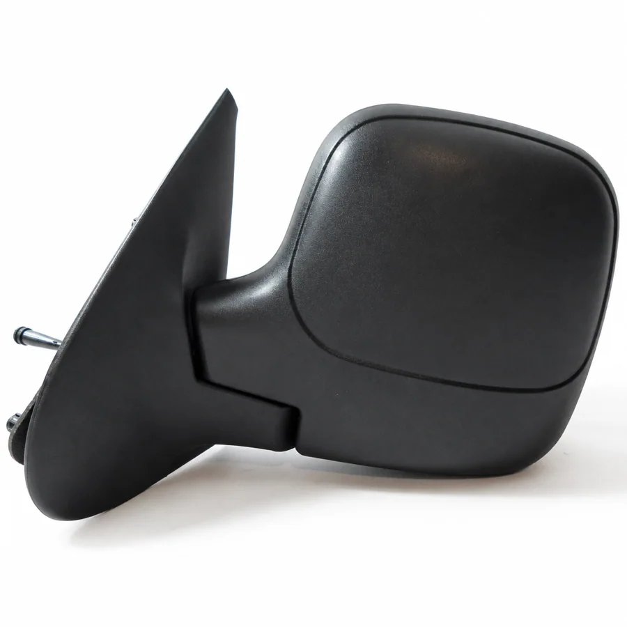 Peugeot Partner Left Complete Mirror Unit, Black (1996–2011)