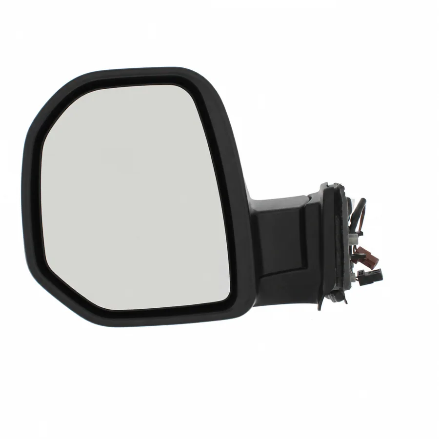 Peugeot Partner Left Heated Electric Complete Mirror Unit, Black (2008–2012) — photograph 3