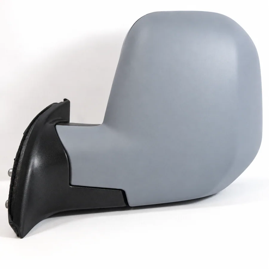 Peugeot Partner Left Heated Electric Complete Mirror Unit, Primed (2008–2012)