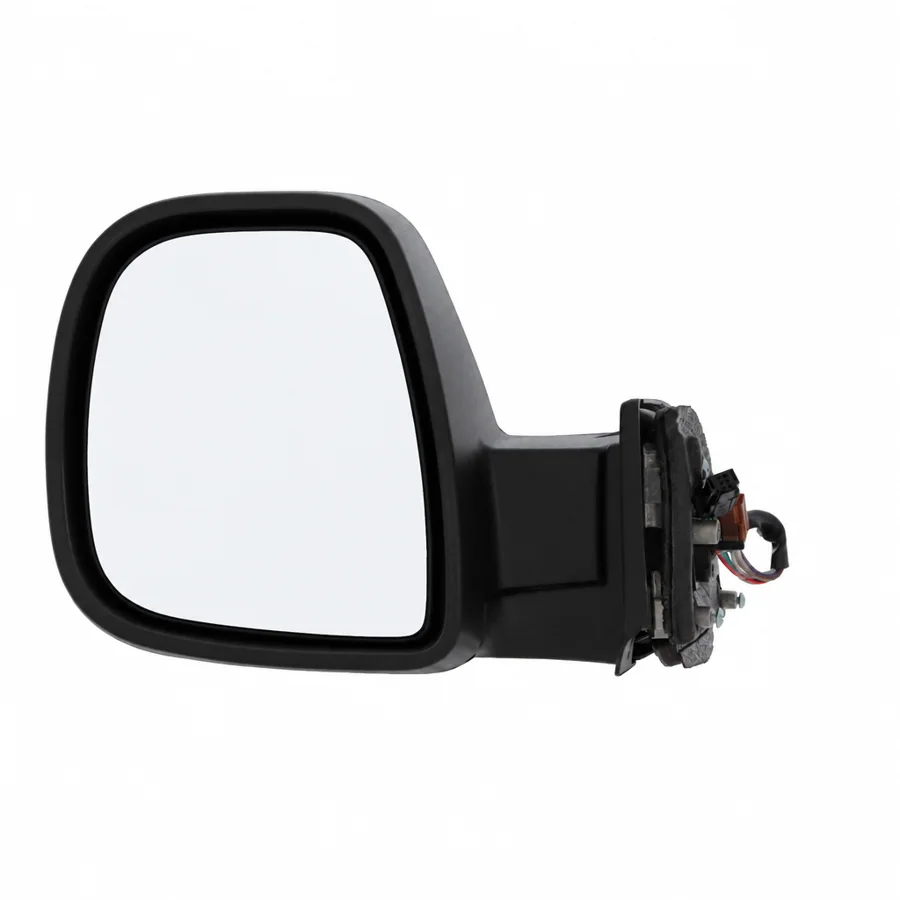 Peugeot Partner Left Heated Power Folding Complete Mirror Unit, Primed (2012–2019) — photograph 2