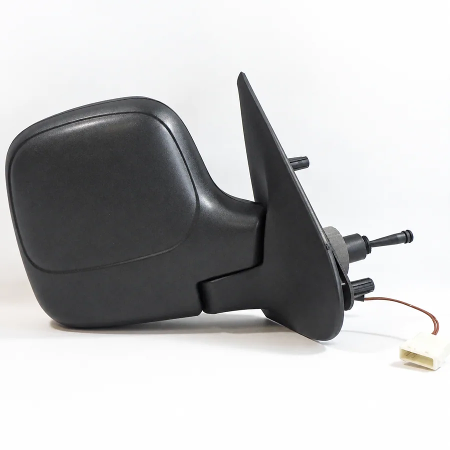 Peugeot Partner Right Heated Complete Mirror Unit, Black - Textured (1996–2011)
