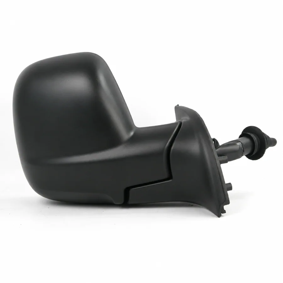 Peugeot Partner Right Complete Mirror Unit, Black (2010–2019)