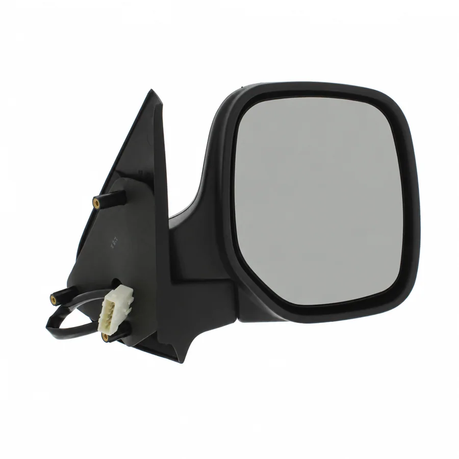 Peugeot Partner Right Heated Electric Complete Mirror Unit, Primed — photograph 3
