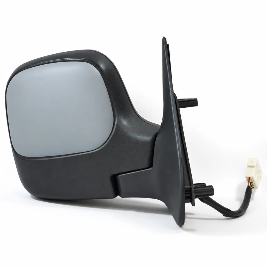 Peugeot Partner Right Heated Electric Complete Mirror Unit, Primed