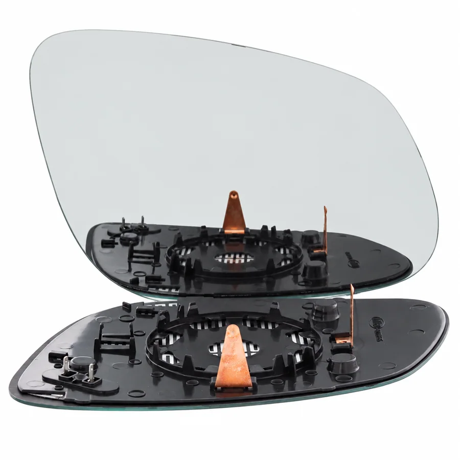 Porsche Cayenne Right Heated Aspherical Clip-on Mirror Glass (2003–2007)