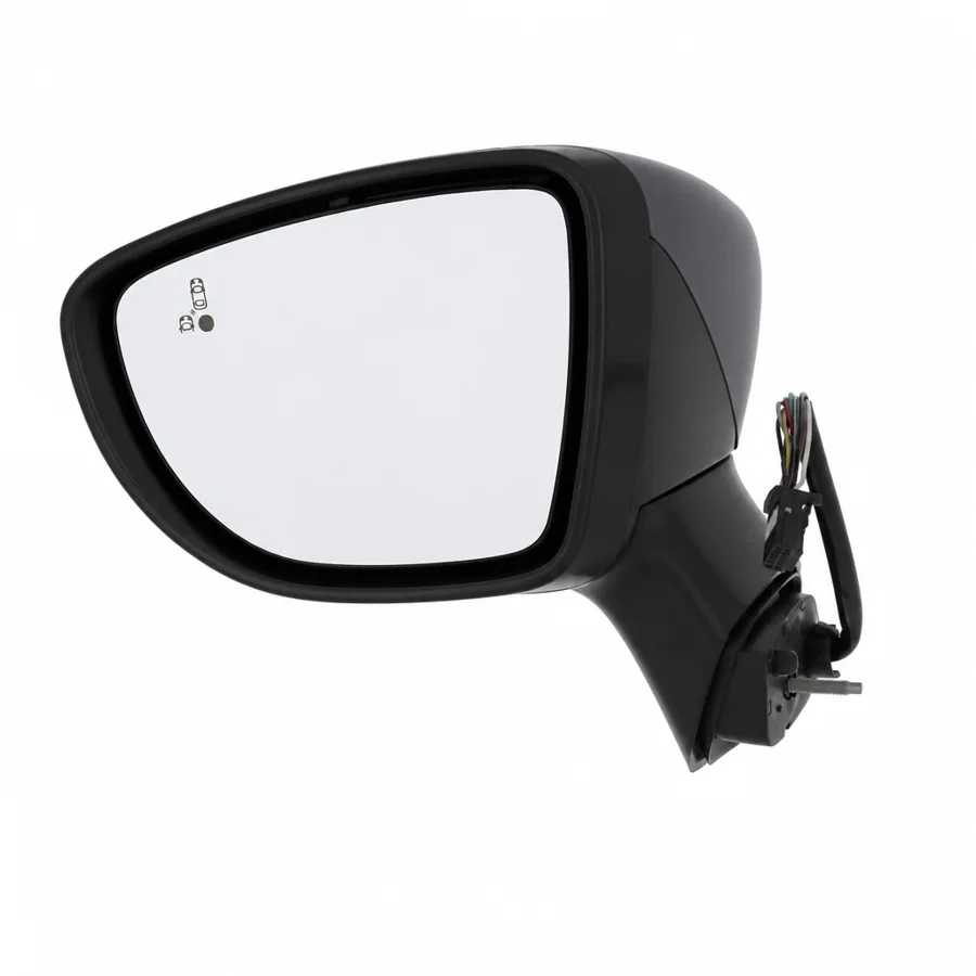Renault Captur Left Heated Power Folding Complete Mirror Unit, Primed (2013–2020) — photograph 2
