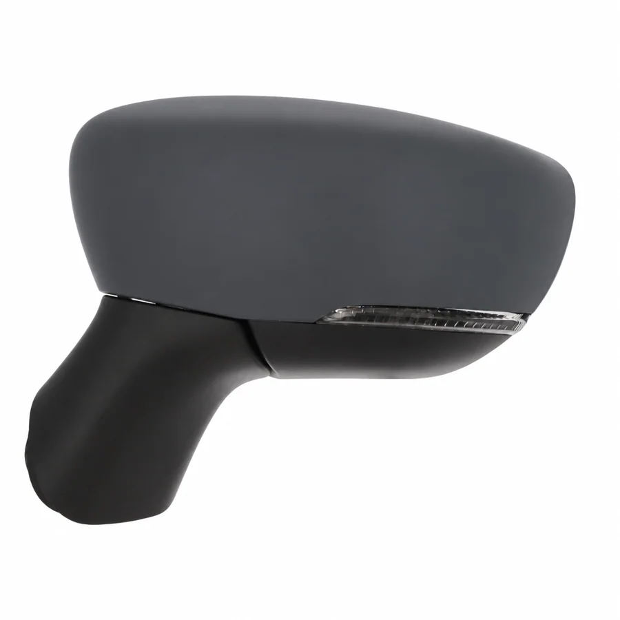 Renault Captur Left Heated Power Folding Complete Mirror Unit, Primed (2013–2020)
