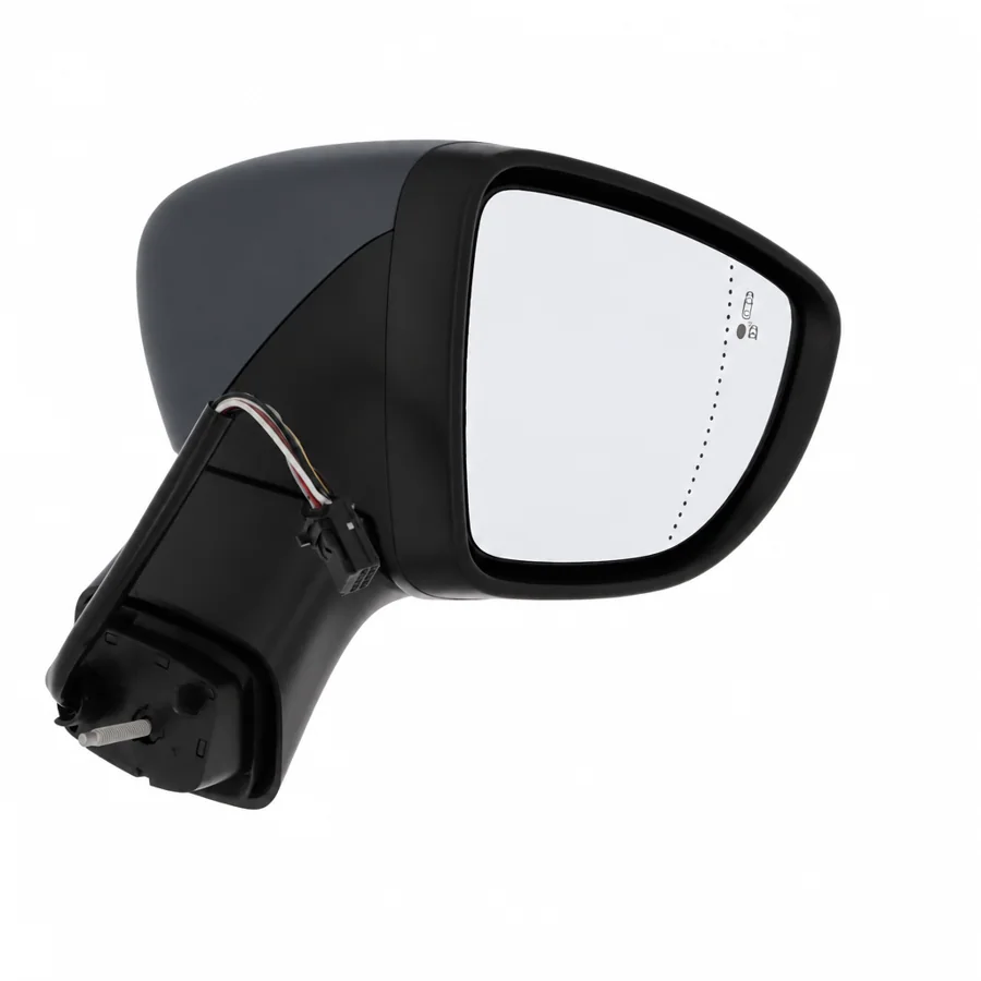 Renault Captur Right Heated Power Folding Complete Mirror Unit, Primed (2013–2020) — photograph 2