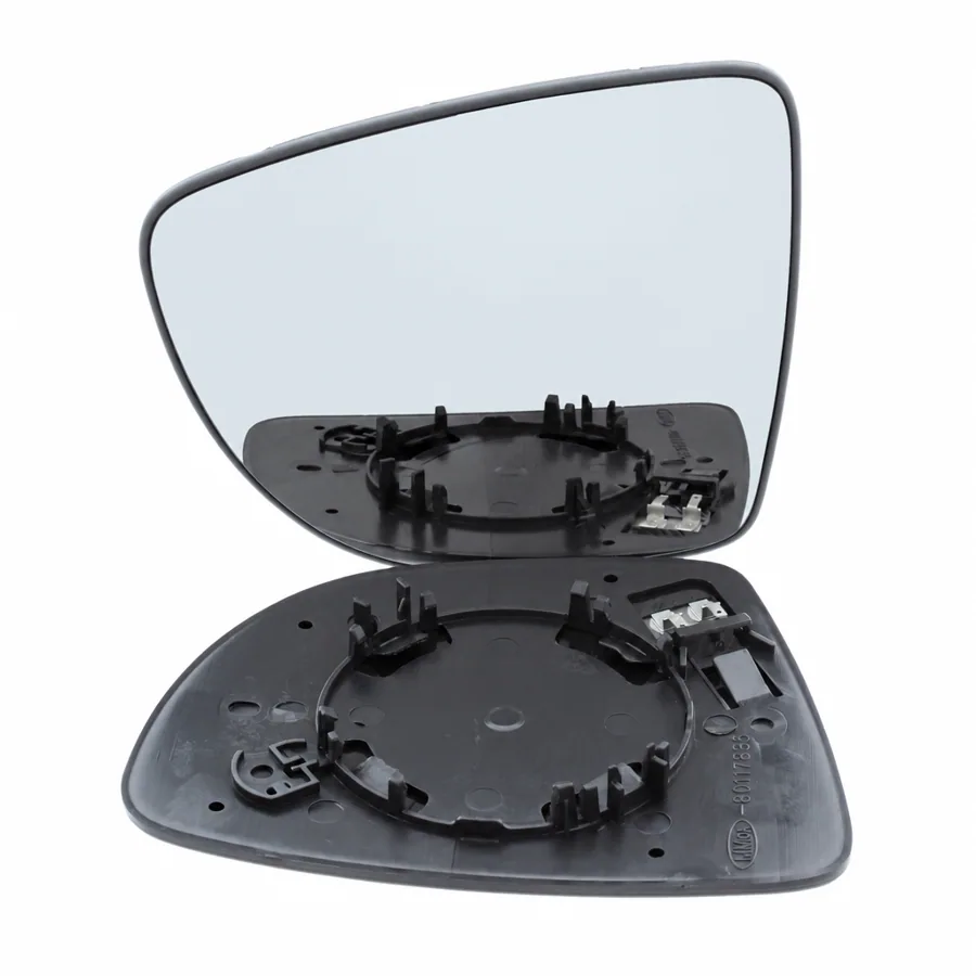 Renault Clio Left Heated Convex Clip-on Mirror Glass (2012–2019)