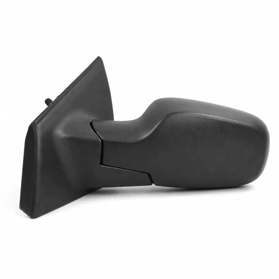 Renault Clio Left Complete Mirror Unit, Black (2005–2009)