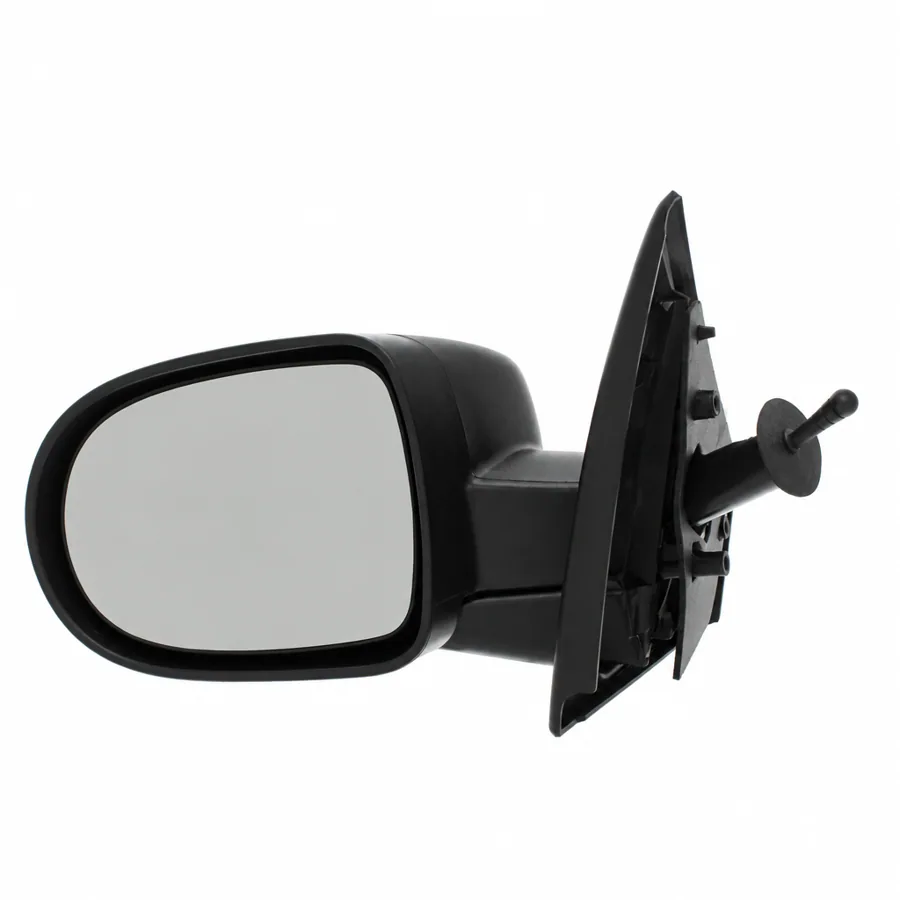 Renault Clio Left Complete Mirror Unit, Black (2009–2013) — photograph 3