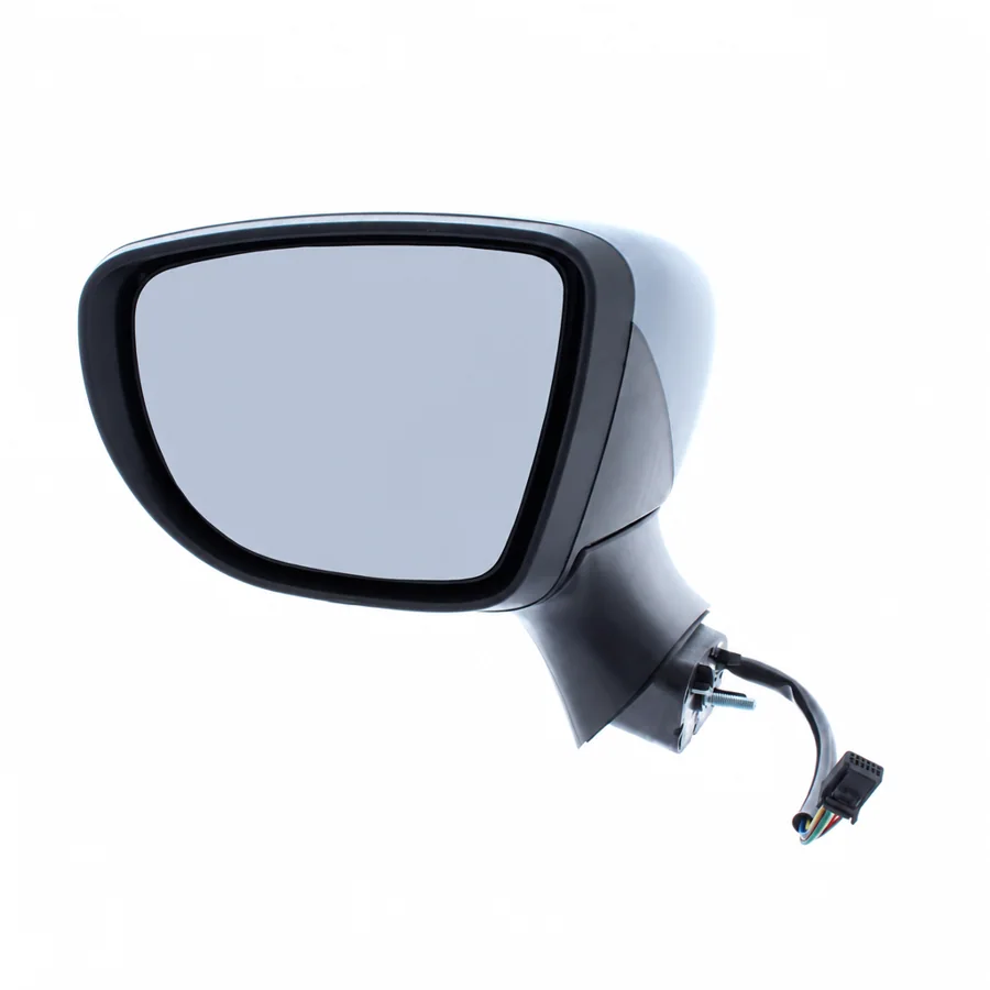 Renault Clio Left Heated Electric Complete Mirror Unit, Primed (2012–2019) — photograph 3