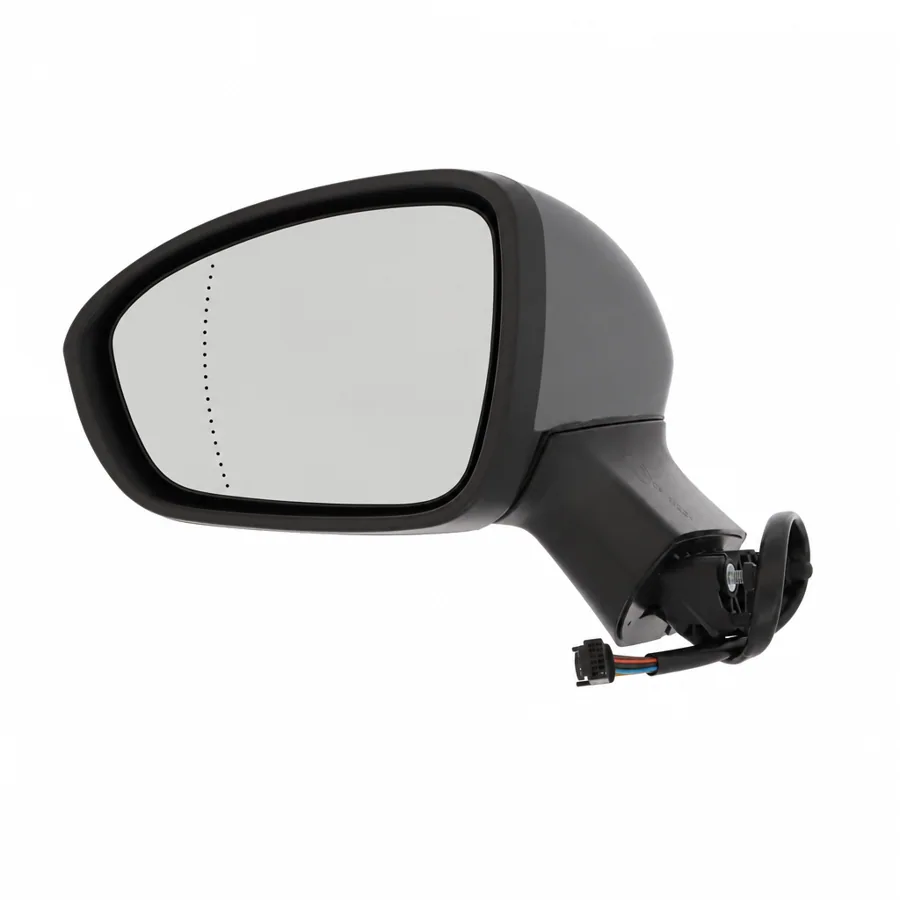 Renault Clio Left Heated Power Folding Complete Mirror Unit, Primed (2019 onwards) — photograph 2