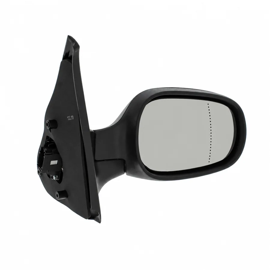 Renault Clio Right Heated Electric Complete Mirror Unit, Black (1998–2009) — photograph 3