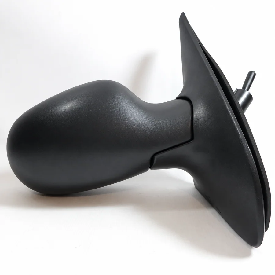 Renault Clio Right Complete Mirror Unit, Black (1998–2009)