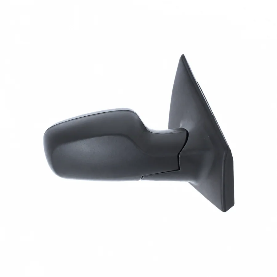 Renault Clio Right Heated Electric Complete Mirror Unit, Black (2005–2009)