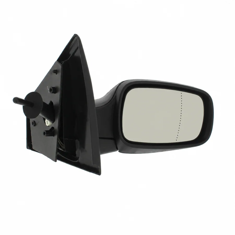 Renault Clio Right Complete Mirror Unit, Black (2005–2009) — photograph 3