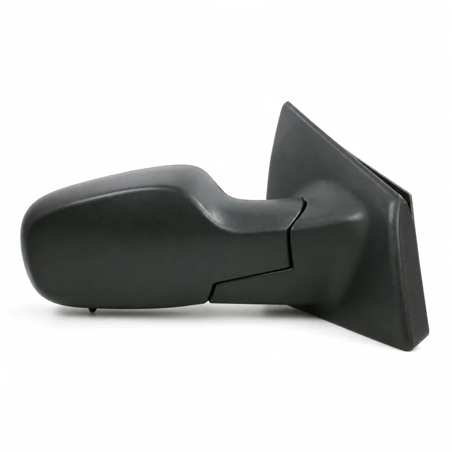 Renault Clio Right Complete Mirror Unit, Black (2005–2009)