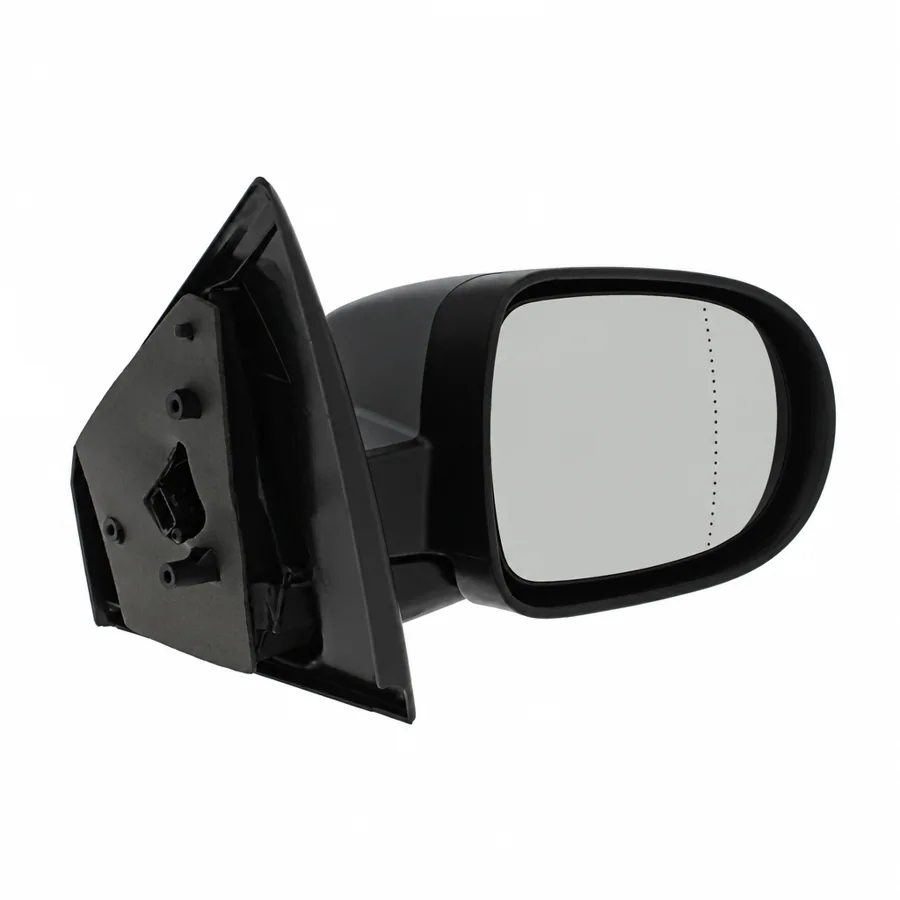 Renault Clio Right Heated Electric Complete Mirror Unit, Primed (2009–2013) — photograph 3