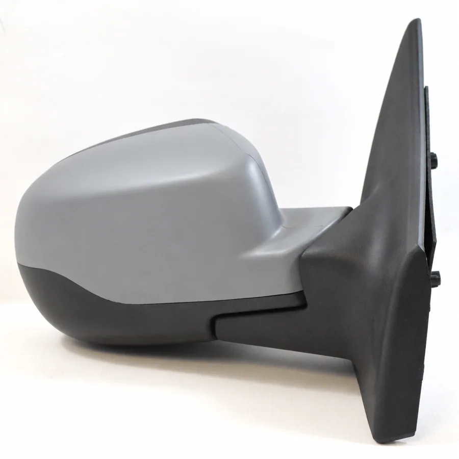 Renault Clio Right Heated Electric Complete Mirror Unit, Primed (2009–2013)