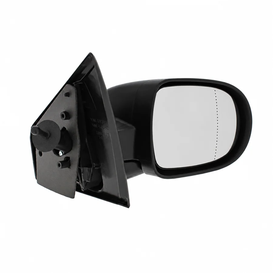 Renault Clio Right Complete Mirror Unit, Black (2009–2013) — photograph 3