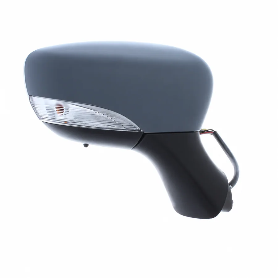 Renault Clio Right Heated Electric Complete Mirror Unit, Primed (2012–2019) — photograph 2
