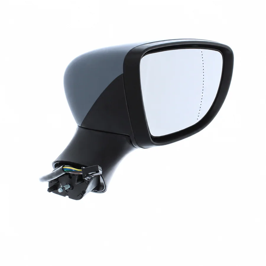 Renault Clio Right Heated Electric Complete Mirror Unit, Primed (2012–2019) — photograph 3