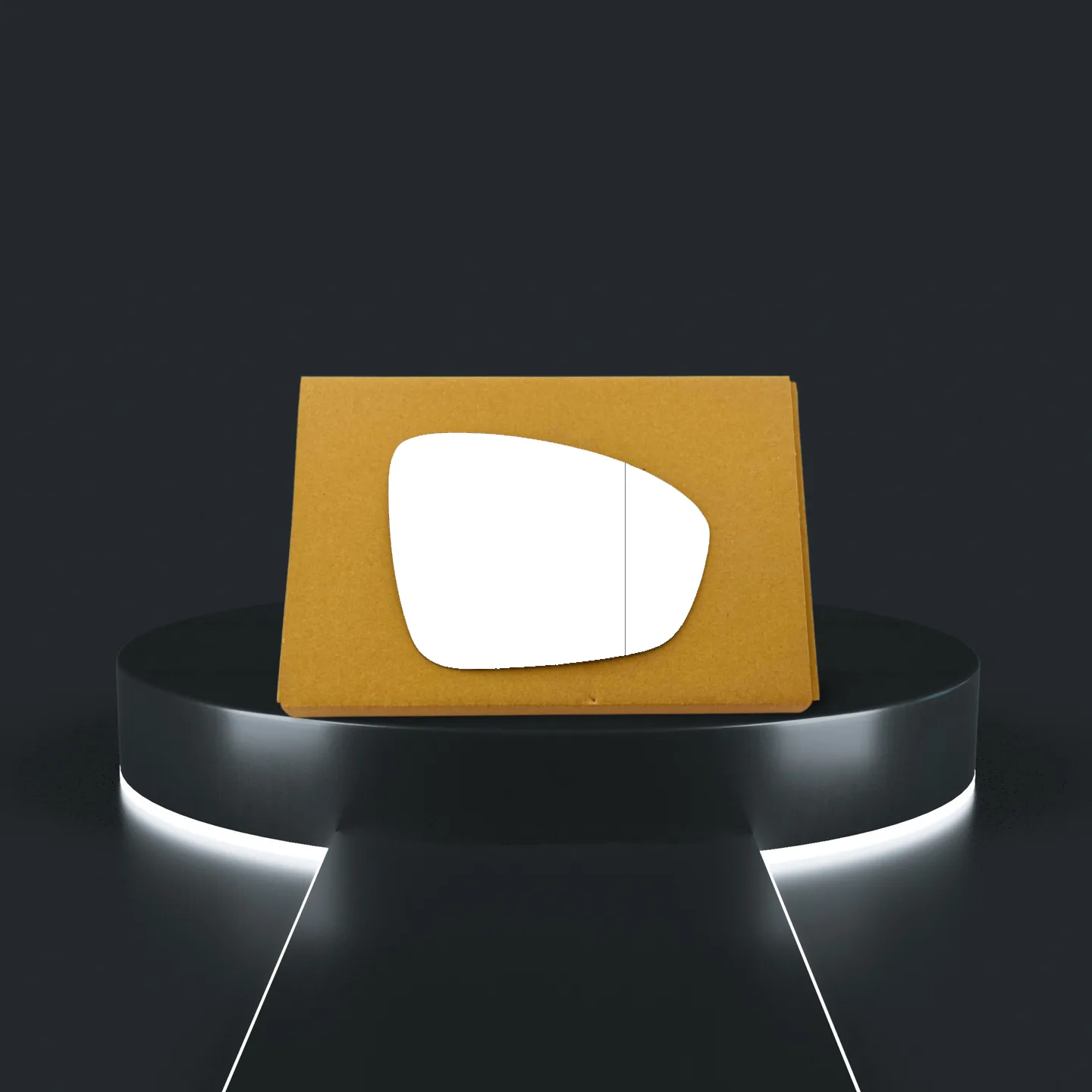 Renault Clio Right Wide Angle Stick-on Mirror Glass (2019–2022)