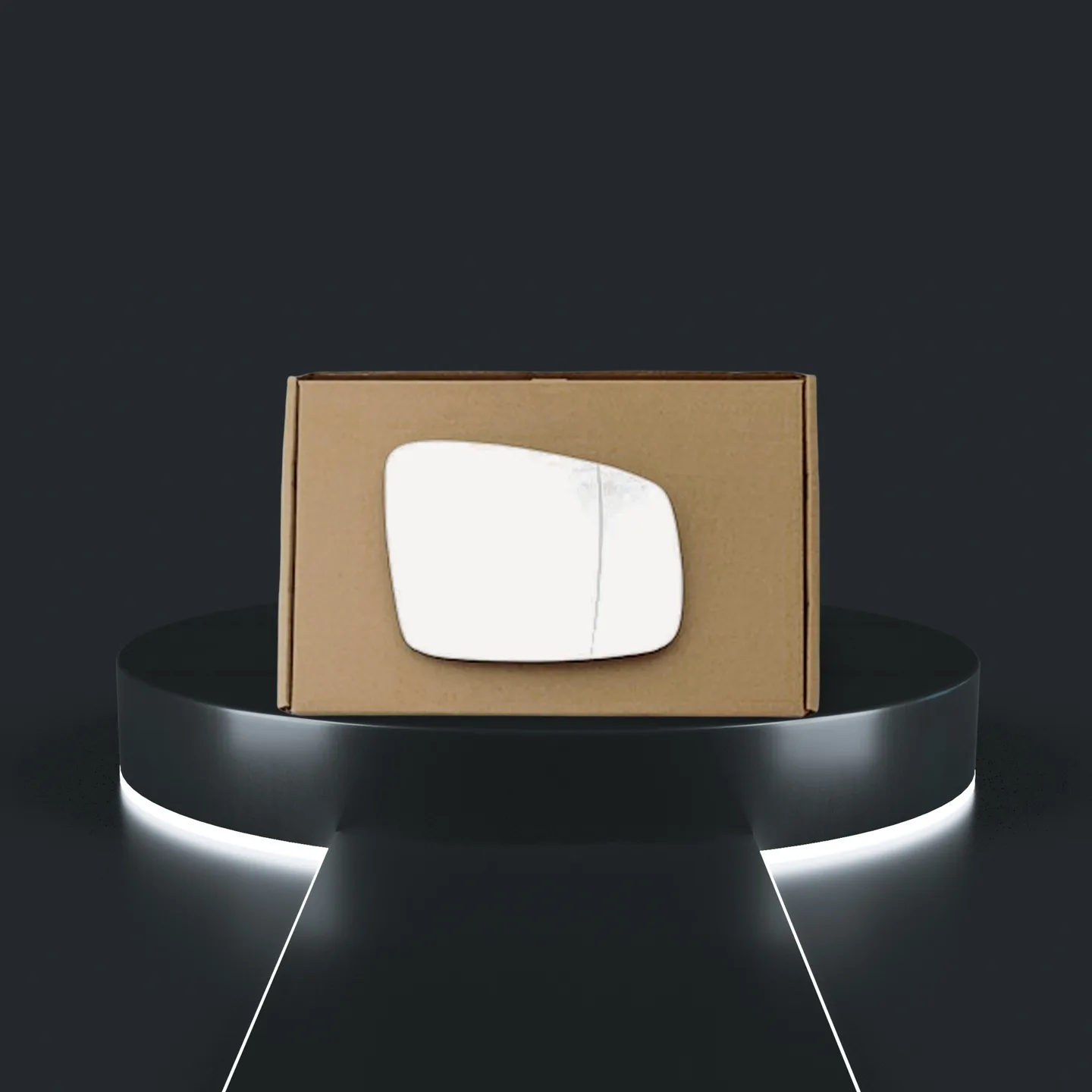 Renault Espace Right Wide Angle Stick-on Mirror Glass (2009–2014)