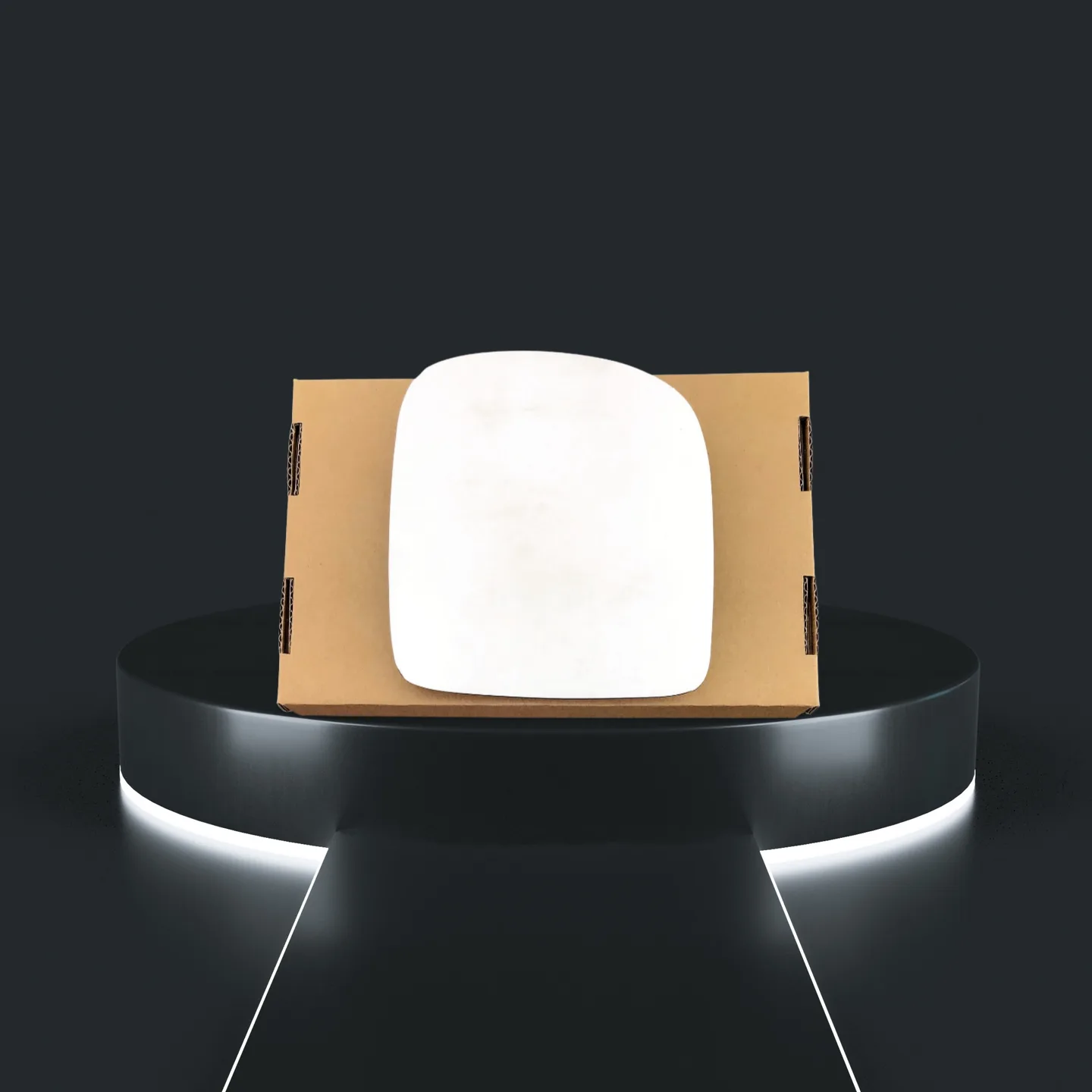Renault Extra Left Convex Stick-on Mirror Glass (2000–2013)