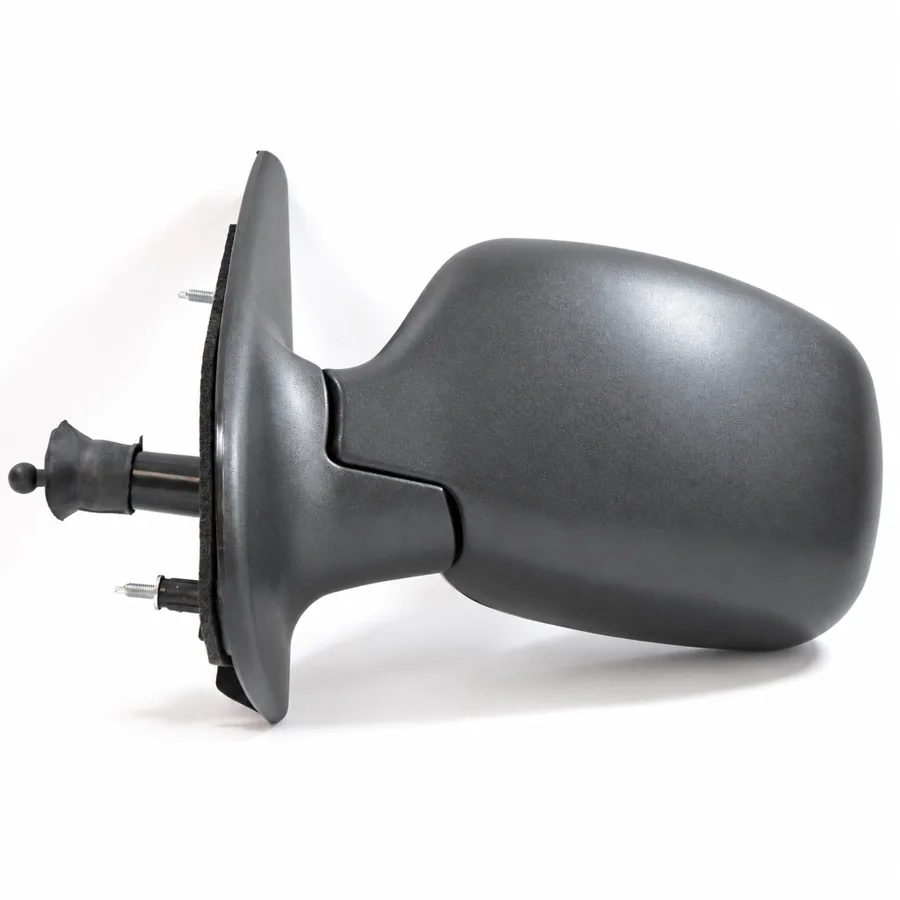 Renault Kangoo Left Complete Mirror Unit, Black (2003–2009)