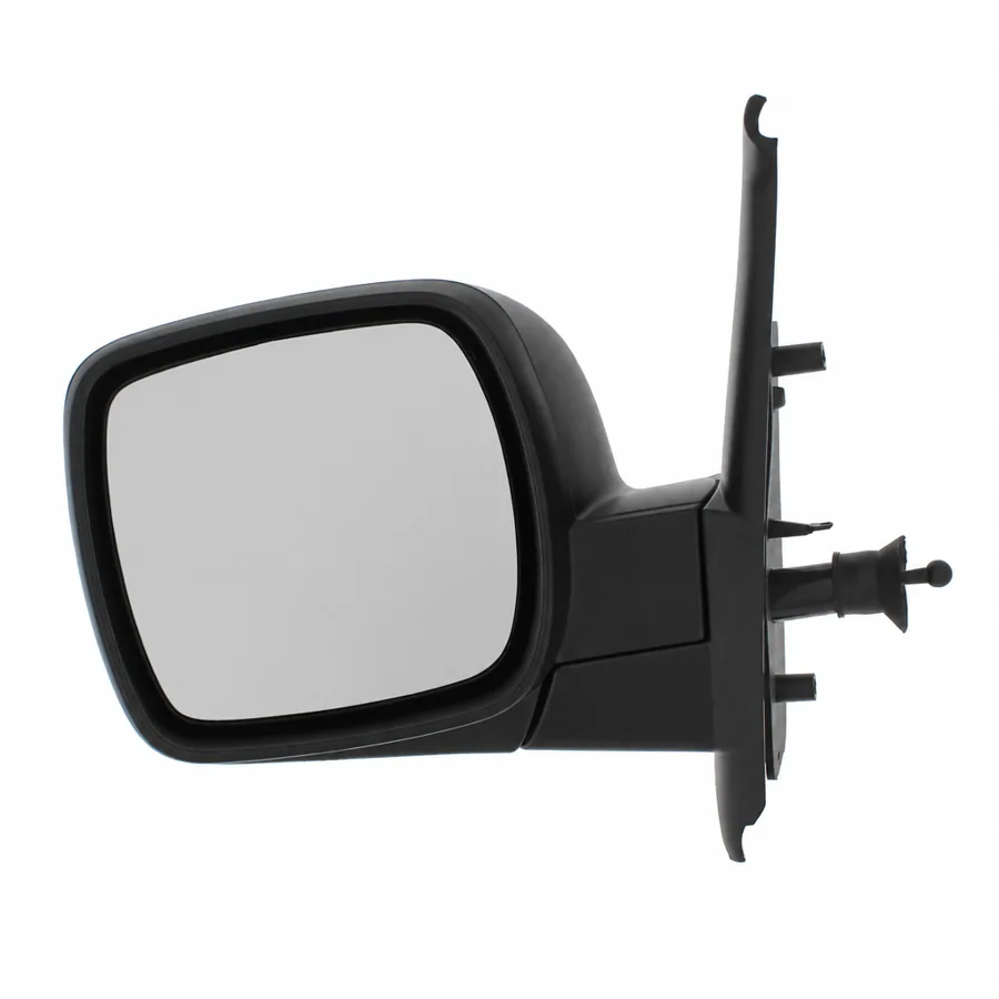 Renault Kangoo Left Complete Mirror Unit, Black (2008–2013) — photograph 3
