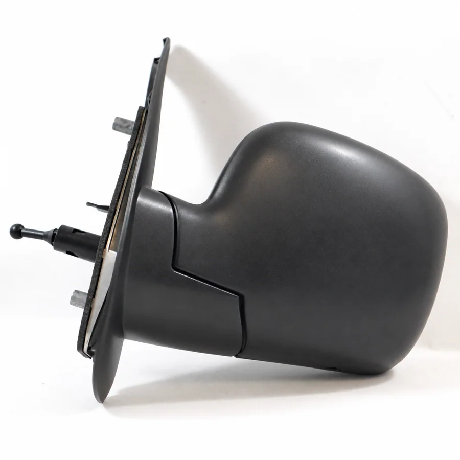 Renault Kangoo Left Complete Mirror Unit, Black (2008–2013)