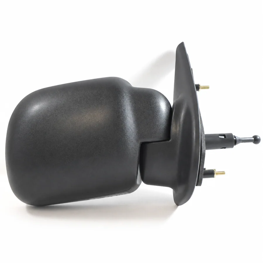 Renault Kangoo Right Complete Mirror Unit, Black (1998–2003)
