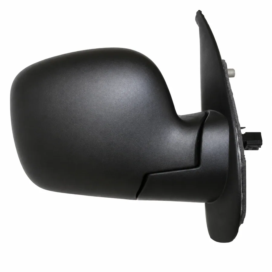 Renault Kangoo Right Heated Electric Complete Mirror Unit, Black (2008–2013)