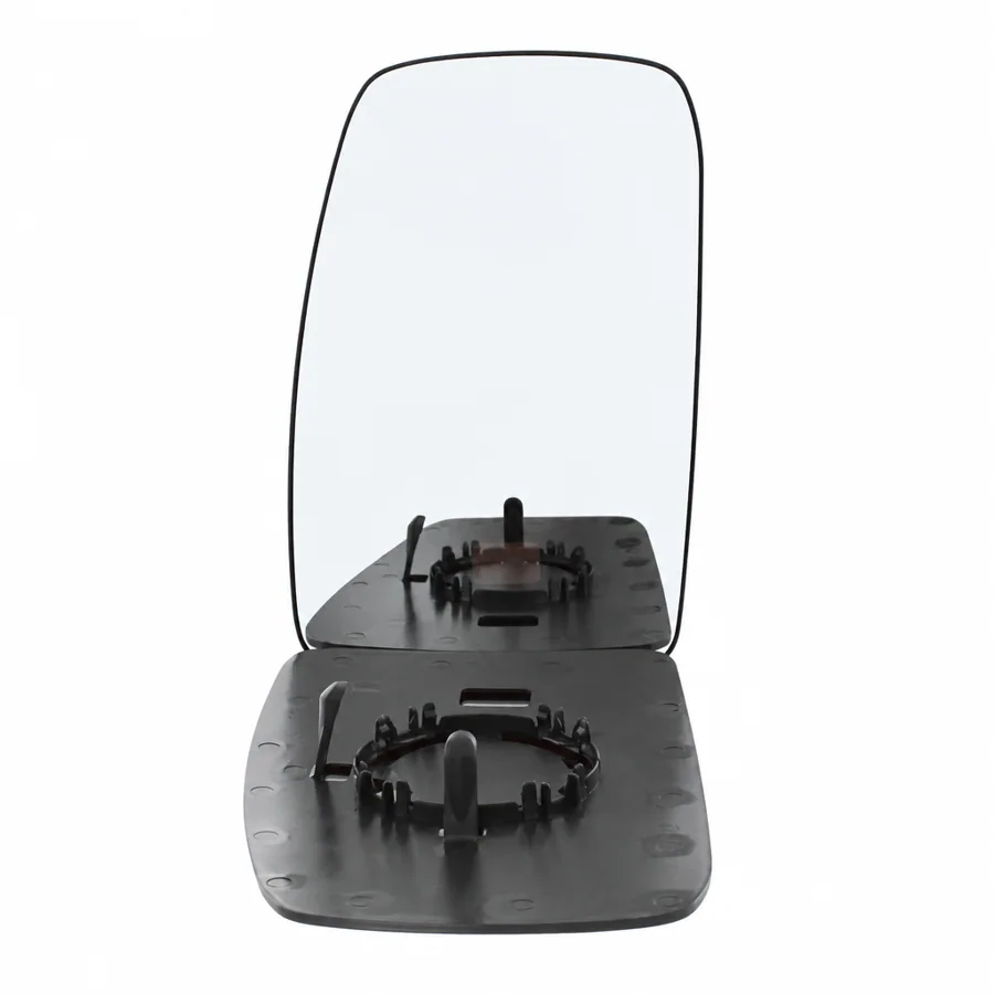 Renault Master Left Convex Clip-on Mirror Glass (2010–2025) — Upper Glass