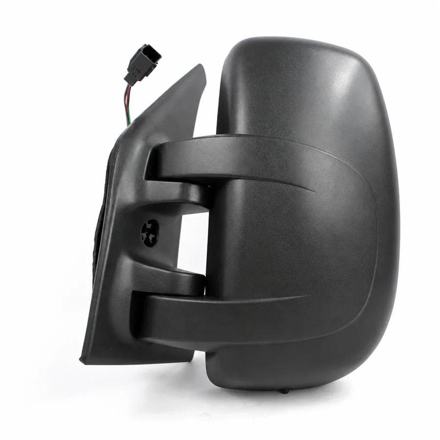 Renault Master Left Heated Electric Complete Mirror Unit, Black (2003–2010)