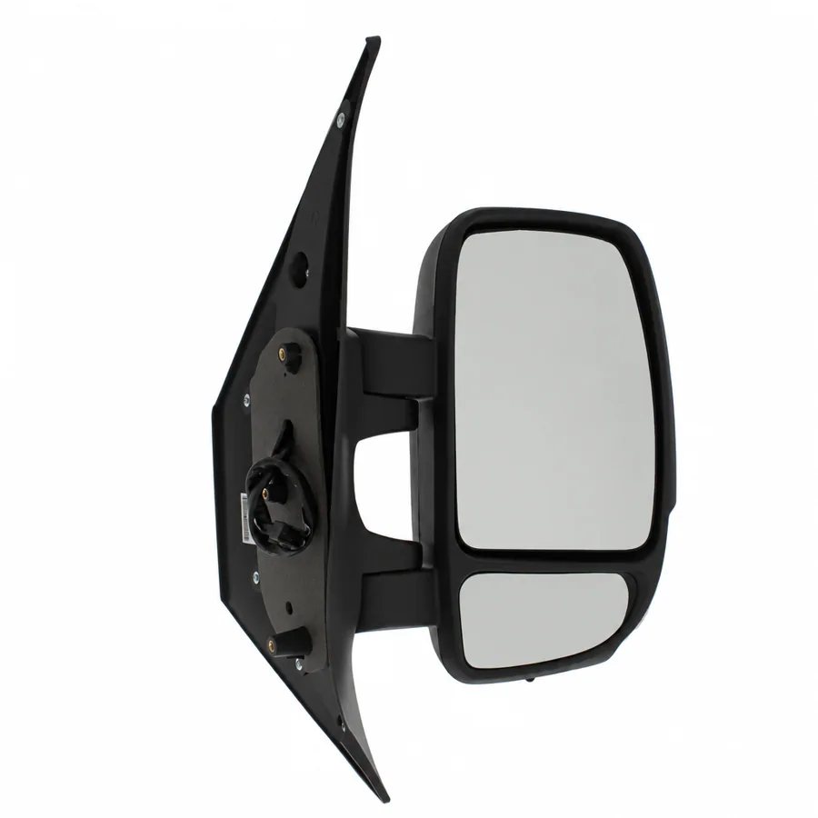 Renault Master Right Heated Electric Complete Mirror Unit, Black (2010–2025) — Indicator: Yes - Amber - 16w Bulb — photograph 3
