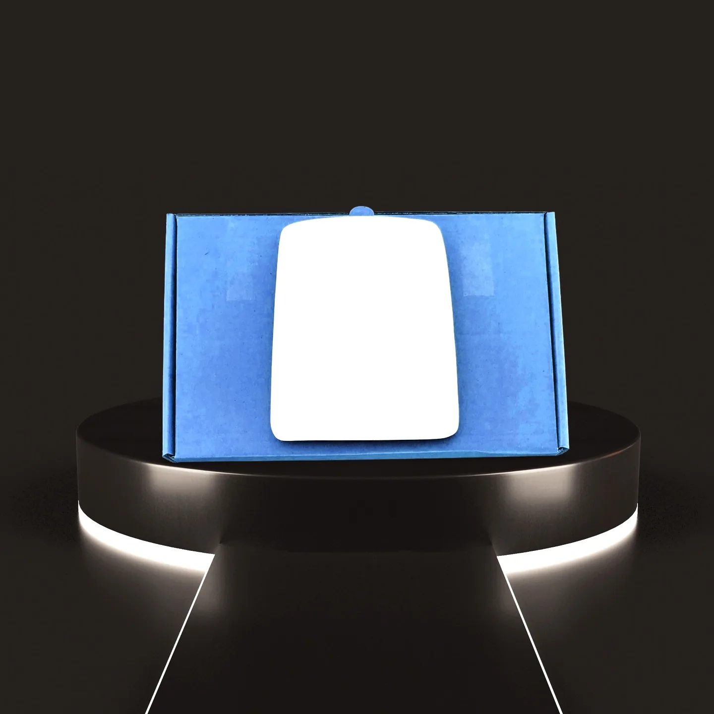 Renault Master Left Convex Stick-on Mirror Glass (1998–2003)