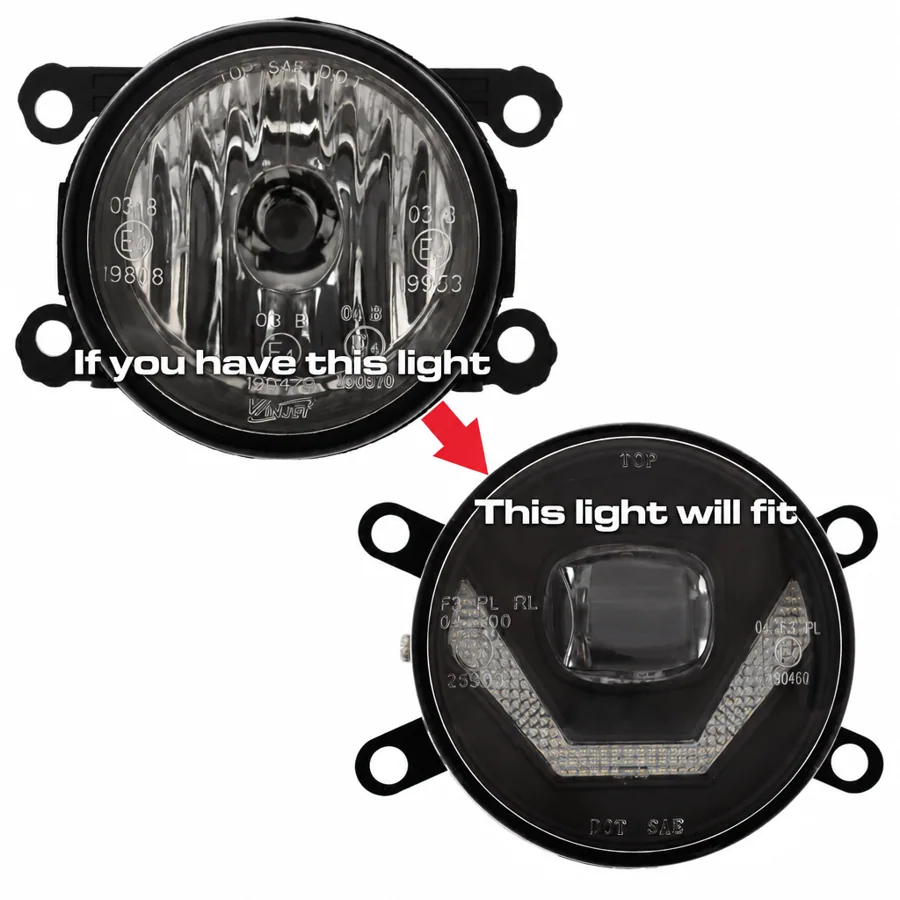 Renault Maxity Left and Right LED Front Fog Light and Daytime Running Light (2007–2014) — photograph 4