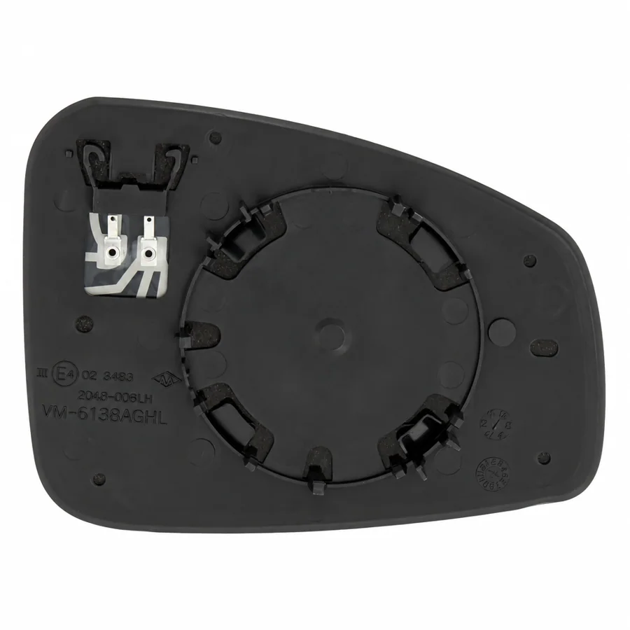Renault Megane Left Heated Convex Clip-on Mirror Glass (2008–2017) — photograph 3