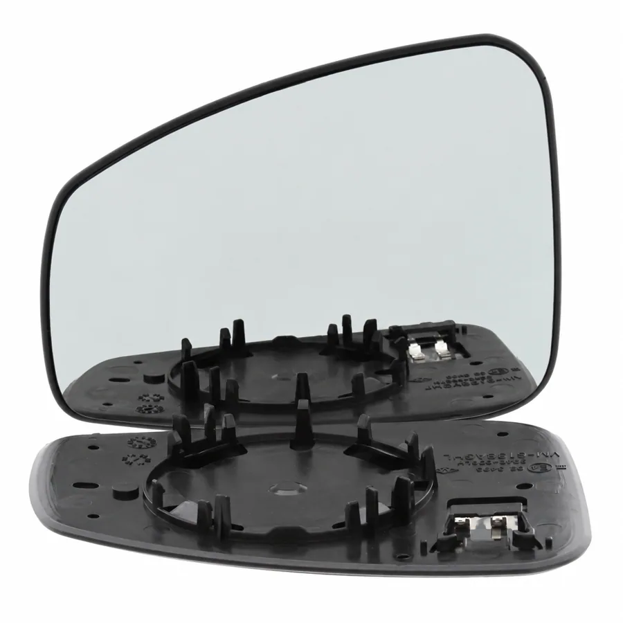 Renault Megane Left Heated Convex Clip-on Mirror Glass (2008–2017)