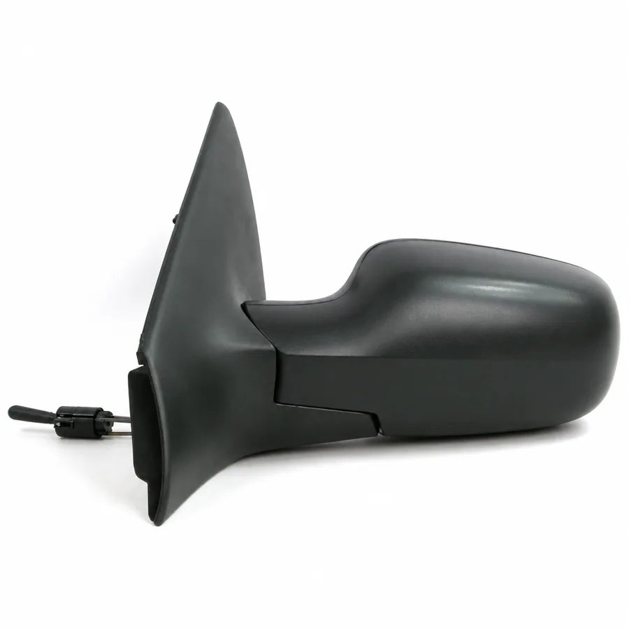 Renault Megane Left Complete Mirror Unit, Black (2002–2009)