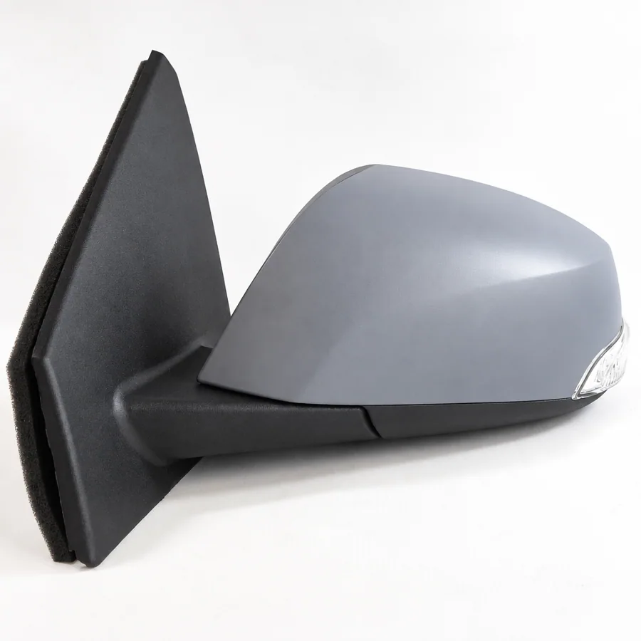 Renault Megane Left Heated Electric Complete Mirror Unit, Primed (2008–2017)
